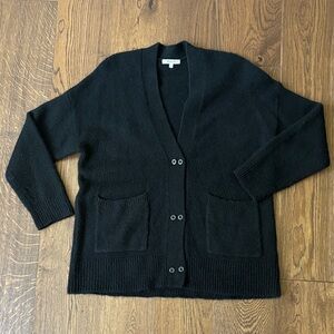 Madewell Black Cardigan Sweater